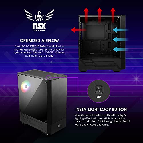 PC Falcon RYZEN 5 5600X 3.7 GHz GeForce RTX 4060 Ti 1TB NVME SSD 16GB DDR4 RAM 3600 650W Bronze PSU 11AC WiFi Bluetooth Windows 11 H 64-bit A34441