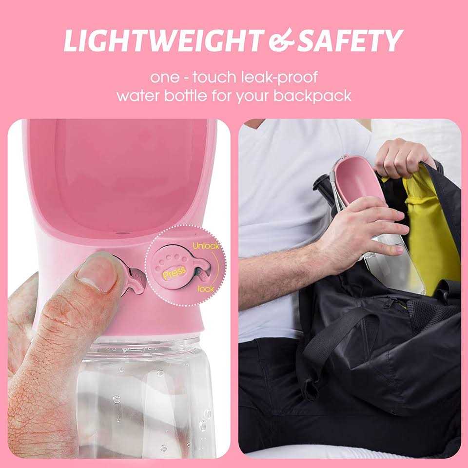 Leak Proof Portable Dog Water Bottle P57814