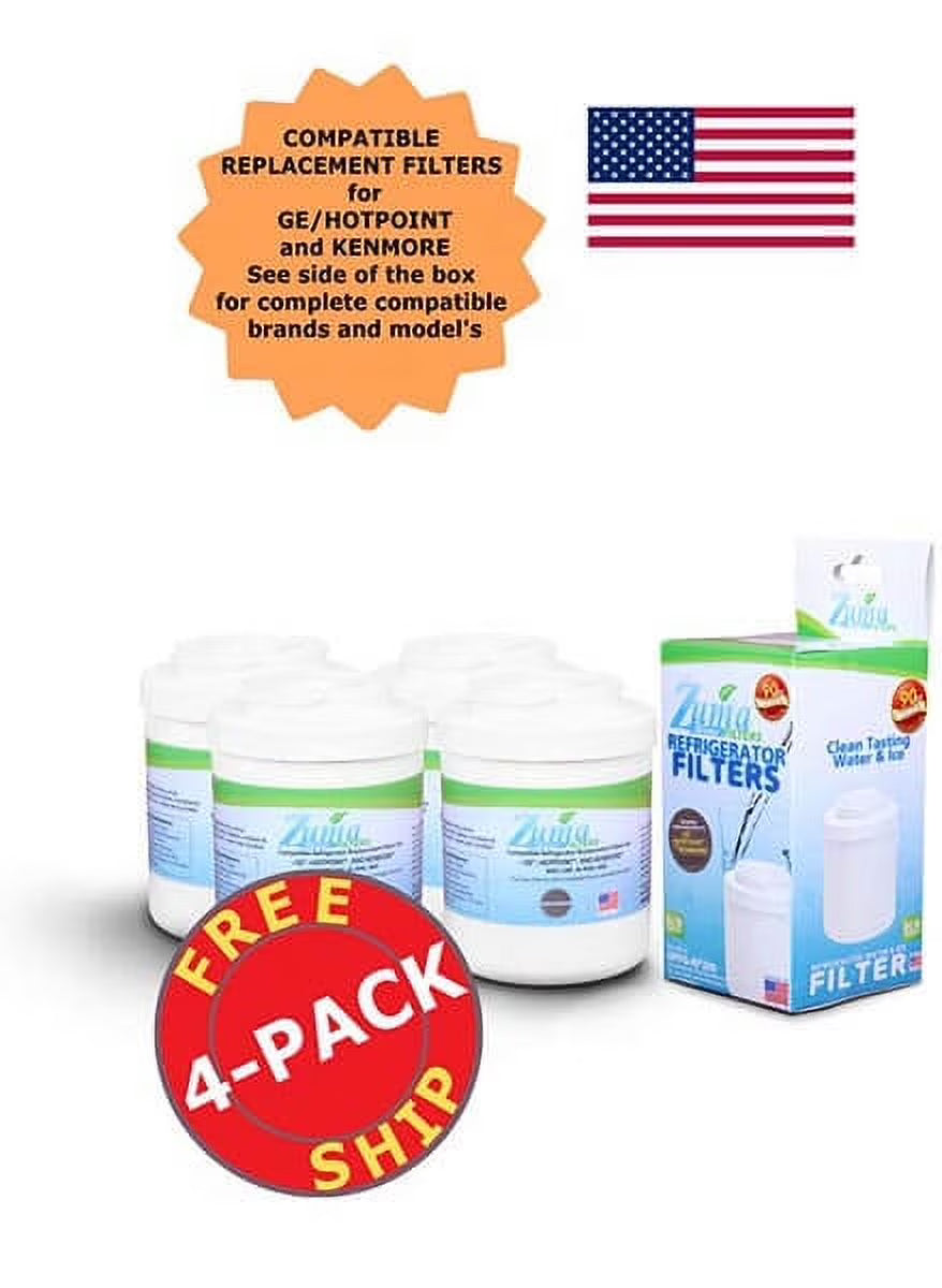 4 Pack Water and Ice Filter Z6301