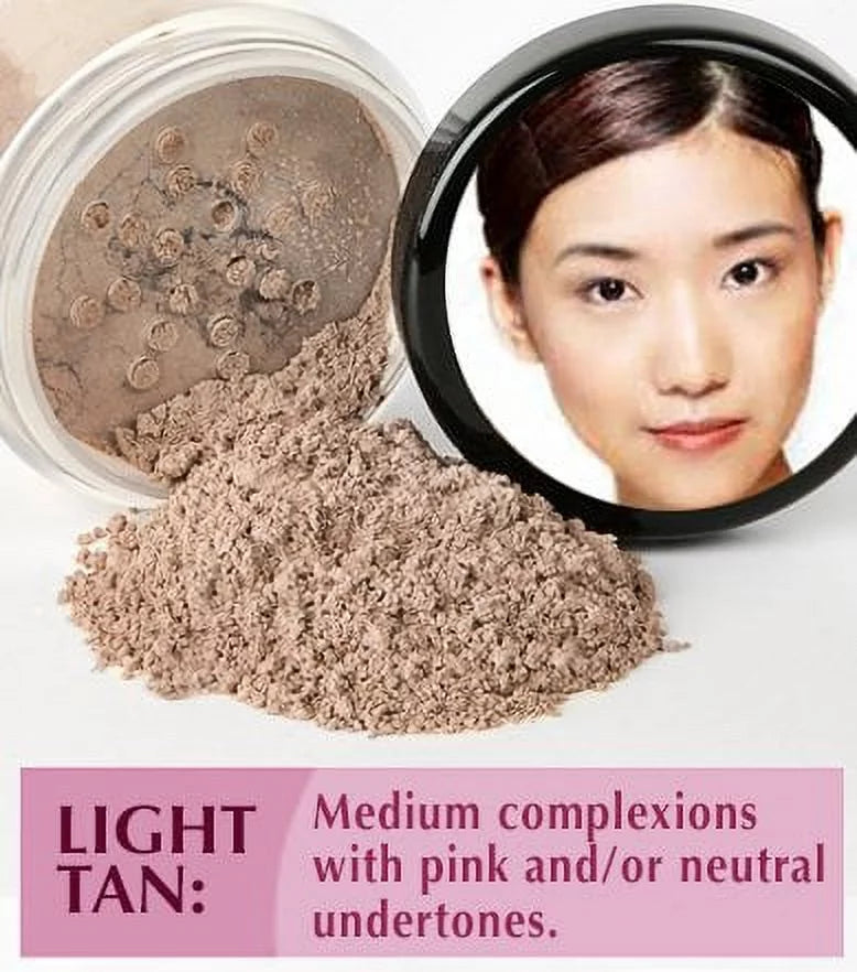 Full Size Mineral Makeup Set Matte Foundation Sheer Powder Cover P363590