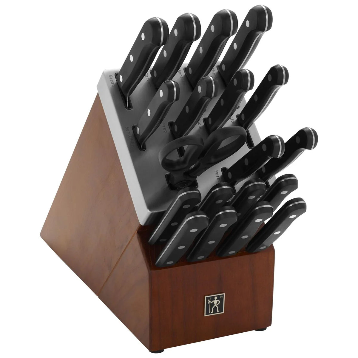 20 Pc Self-Sharpening Knife Block Set D31644