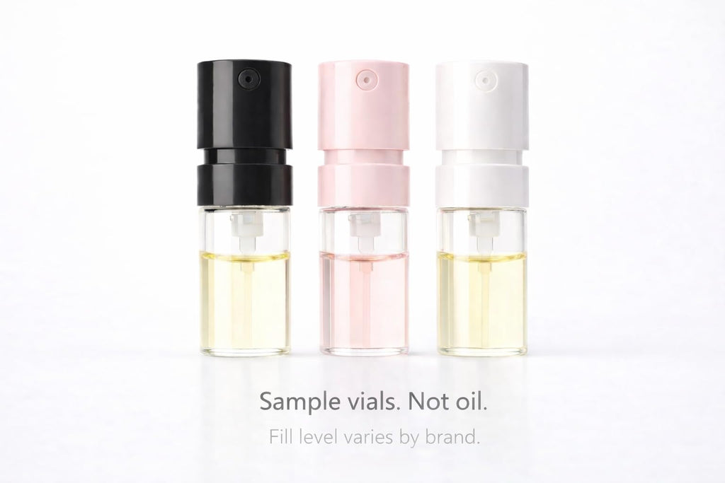 Perfume Discovery Set 10-Piece Fragrance Mini Vial Sampler Kit X8861