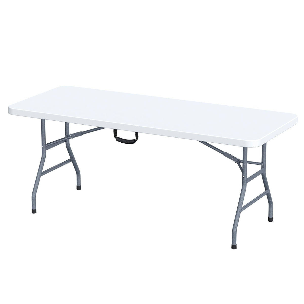 White 6 Foot Folding Multipurpose Table R900