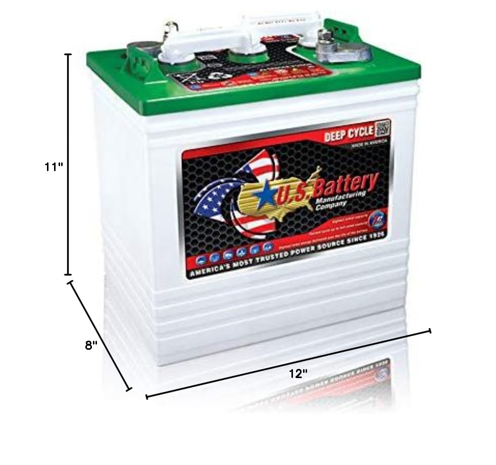 6-Volt Deep Cycle Marine Battery Set of 4 X49677