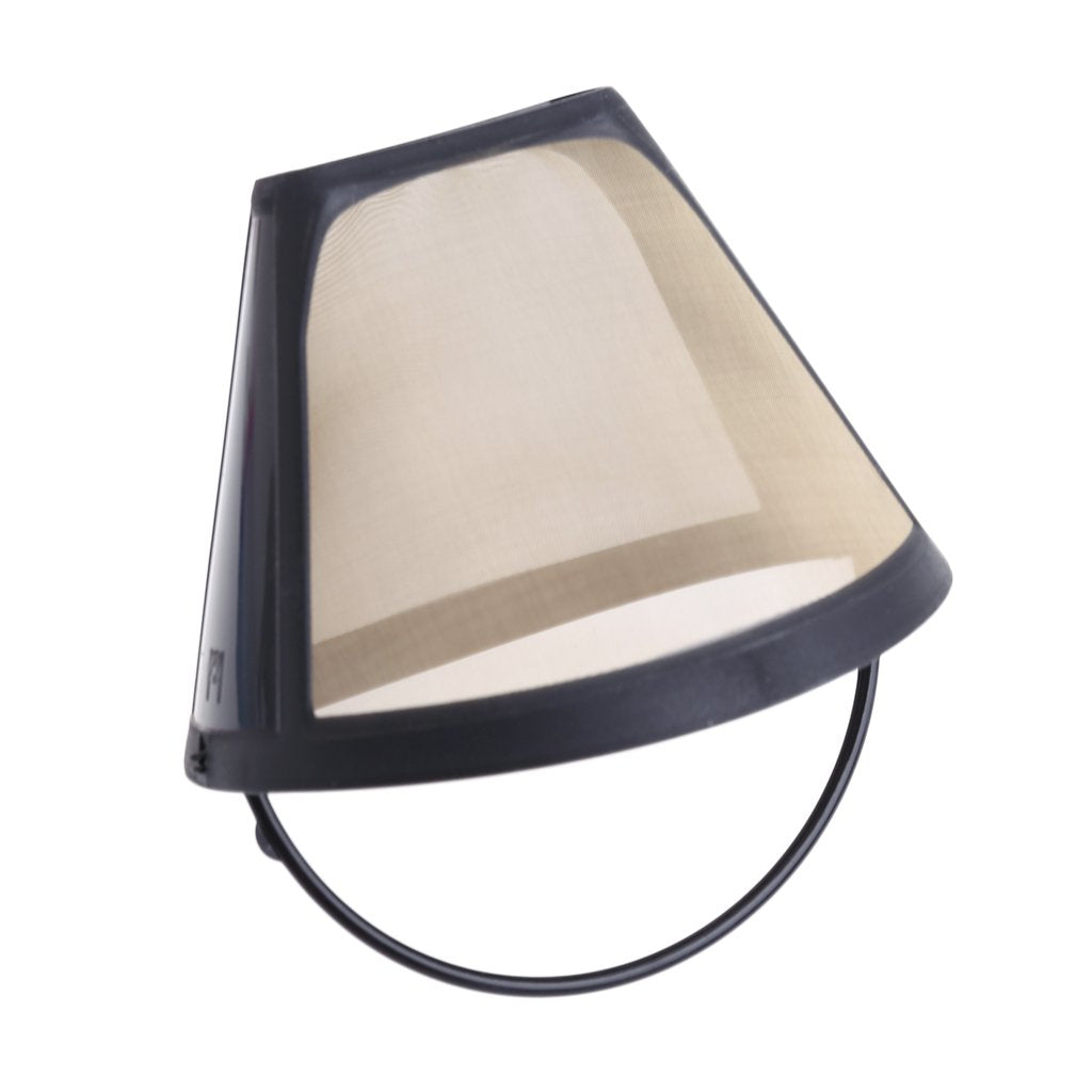Reusable Cone-Style Coffee Filter 10-12 Cup Gold Mesh B296