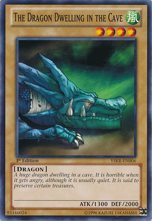 Yu-Gi-Oh! The Dragon Dwelling in The Cave B975735