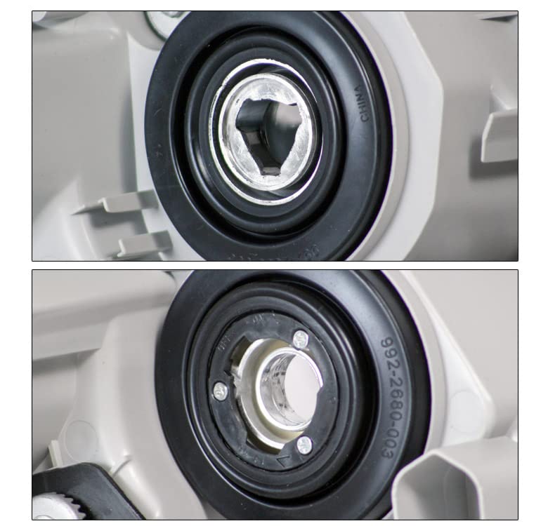 Chrome Projector Headlights I2618