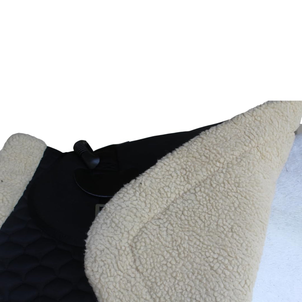 Black Quilted Bareback Pad B77357