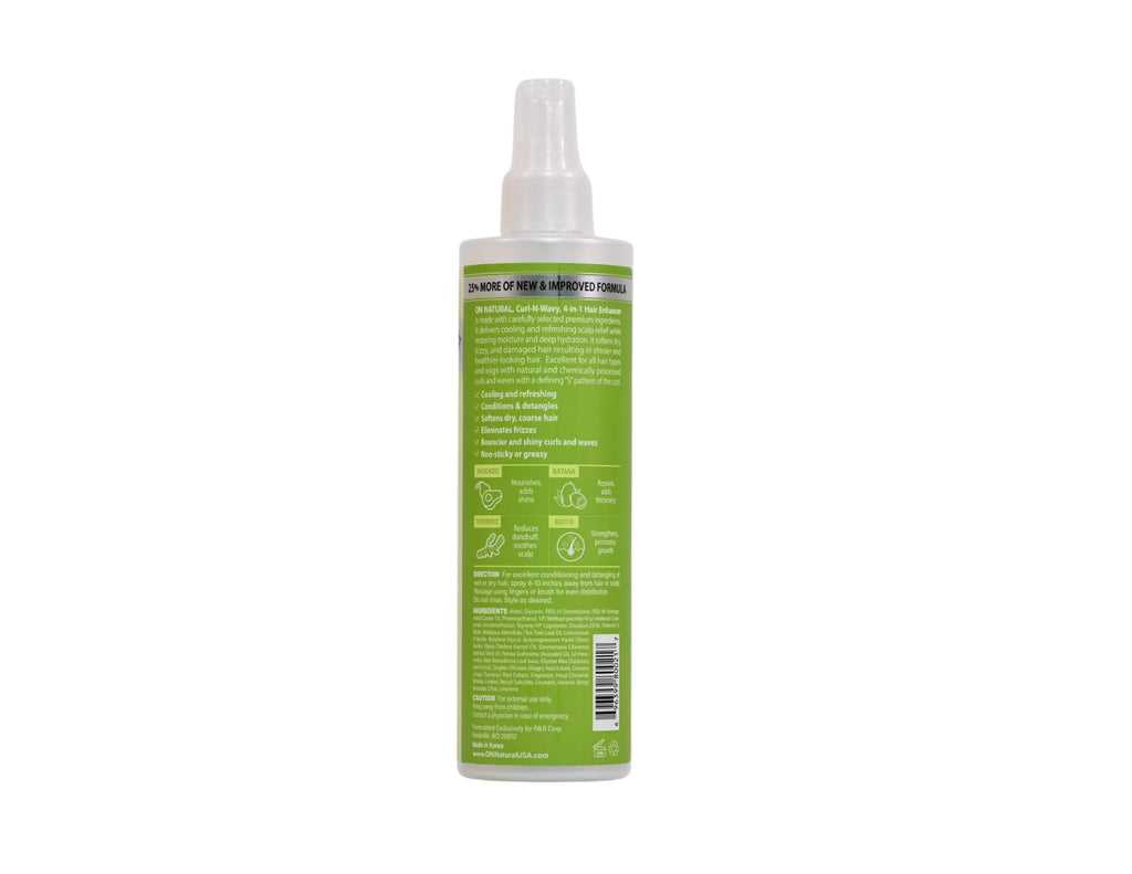 Natural Curl-N-Wavy 4-in-1 Hair Enhancer 10 OZ G880