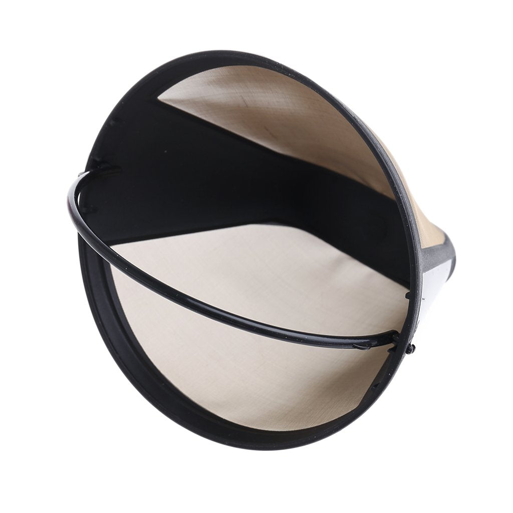 Reusable Cone-Style Coffee Filter 10-12 Cup Gold Mesh B296