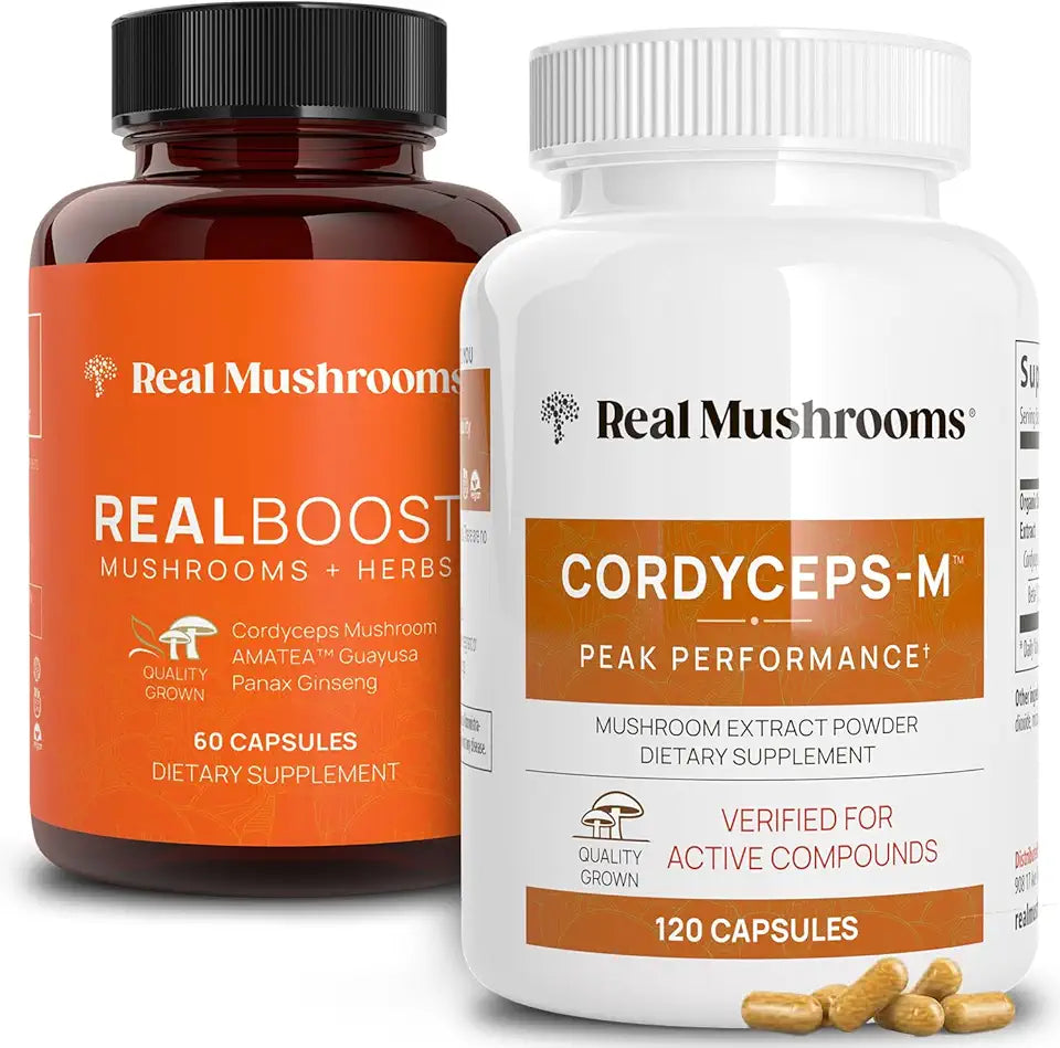 60ct and 120ct Mushroom Capsules Bundle N673