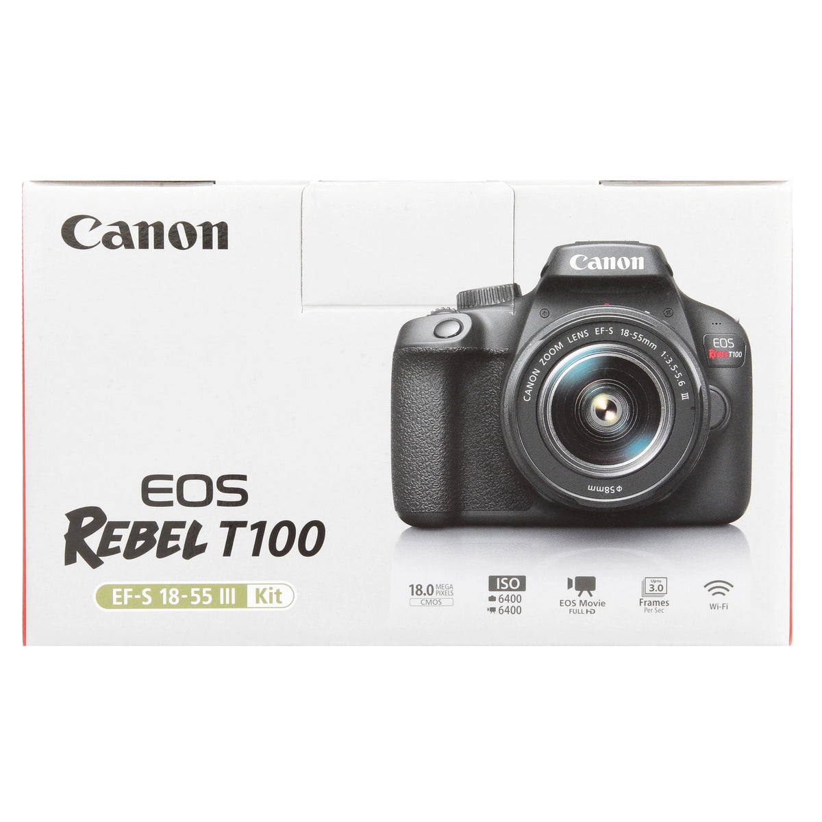 Canon EOS Rebel T100 Digital SLR Camera with 18-55mm Lens Kit A419