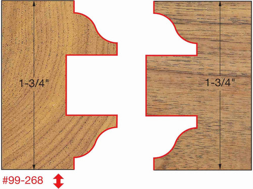 1-7/8-Inch Door Router Bit System S4085