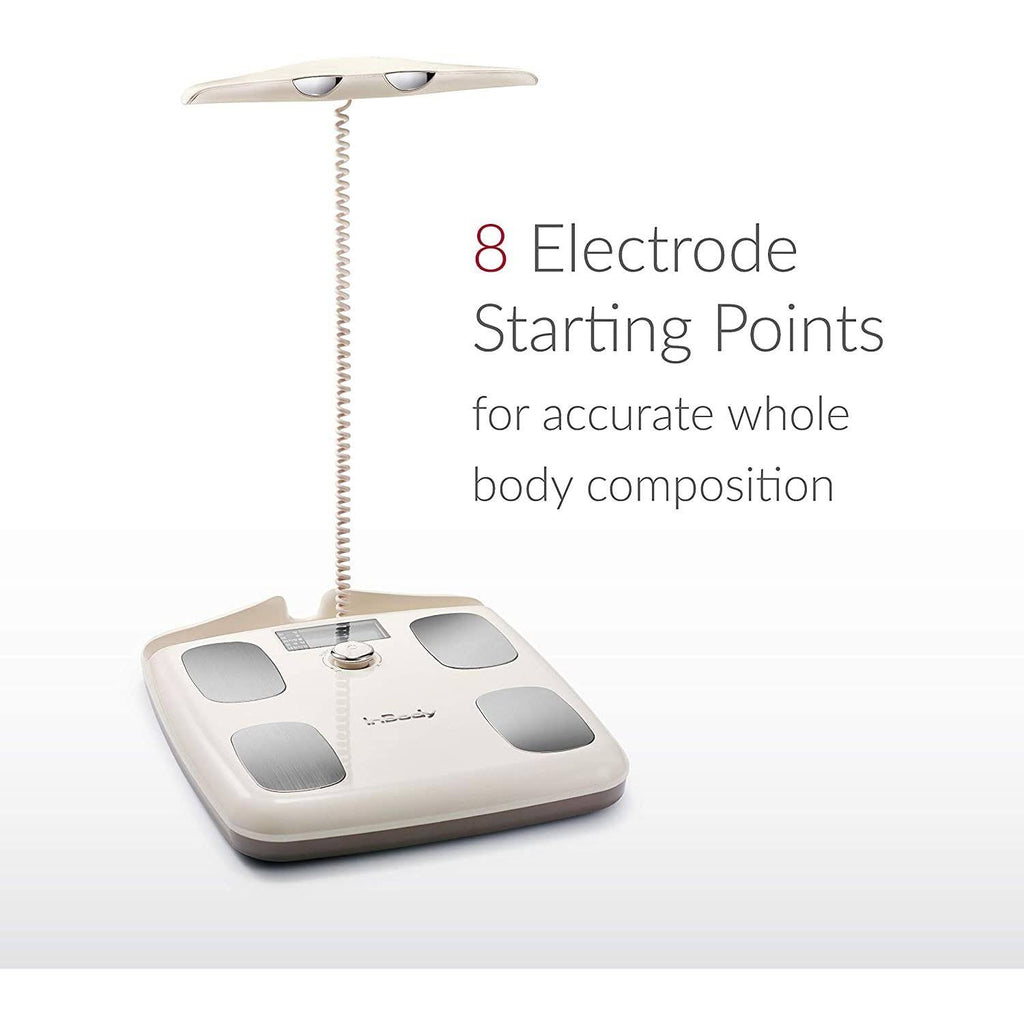 Beige Smart Full Body Composition Analyzer Scale I6563