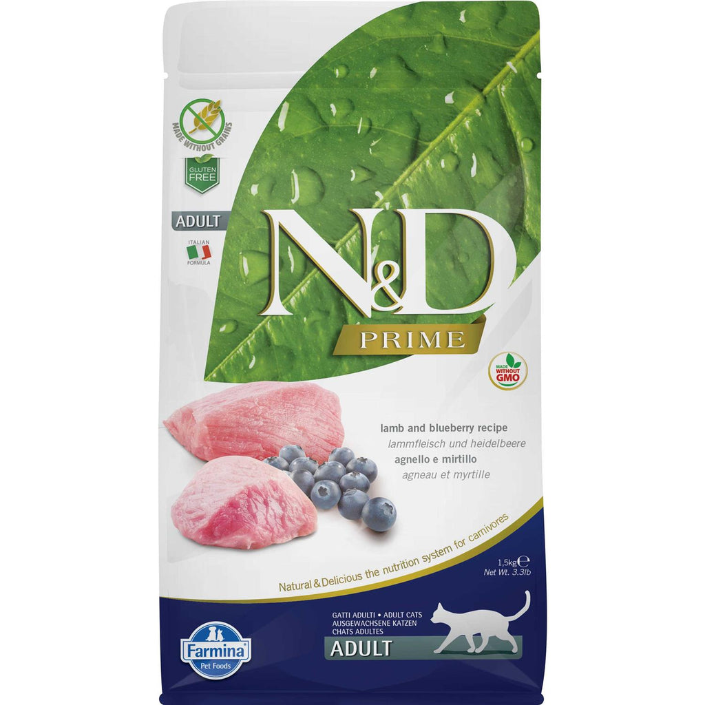 Grain Free Lamb & Blueberry Dry Cat Food T100