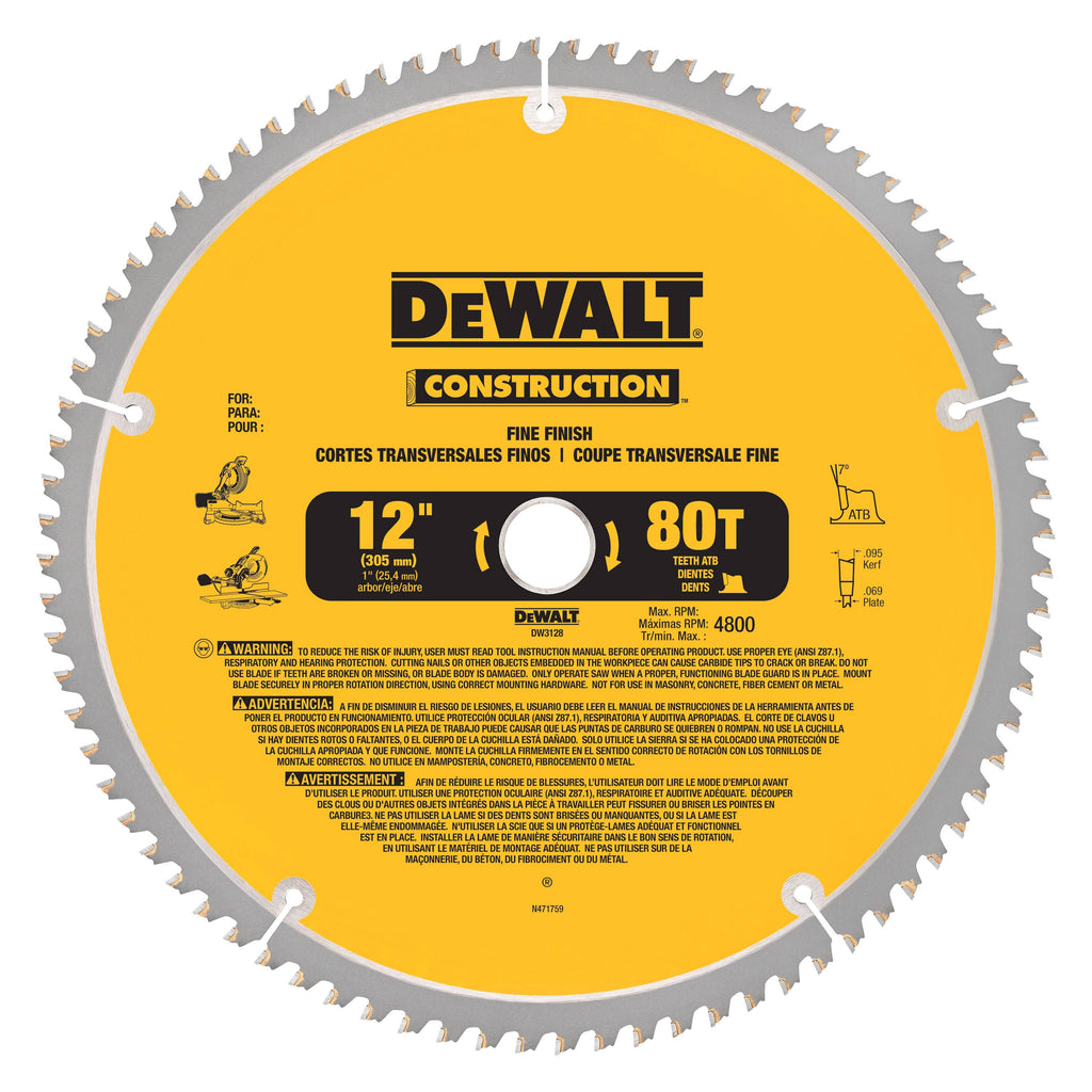12in Circular Saw Blade Z52198
