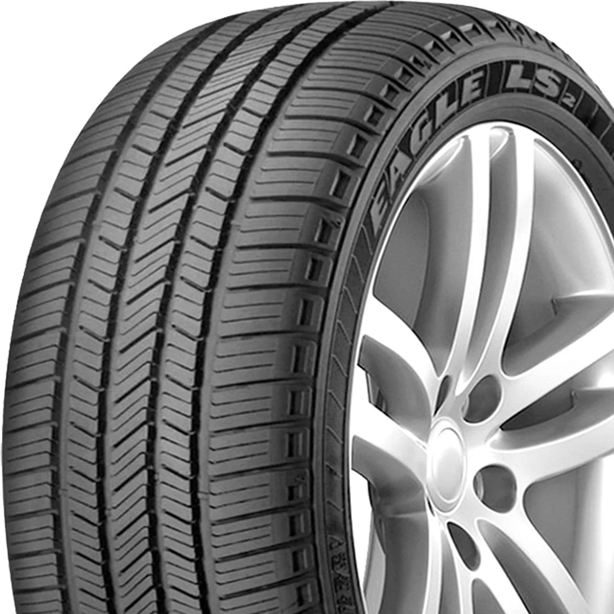 2 New Goodyear EAGLE LS2 All-Season Tires - 225/55R18 97H C386