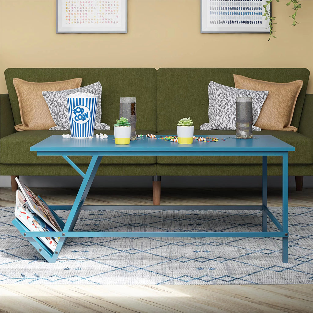 Blue Coffee Table W5914