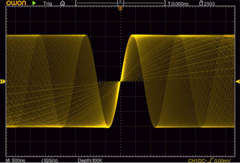 4-Channel Touchscreen 60MHz Digital Oscilloscope Z640724