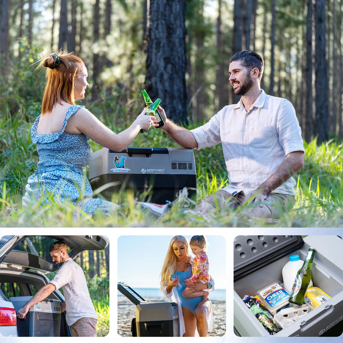 52Qt Portable Car Freezer with APP Control T400835