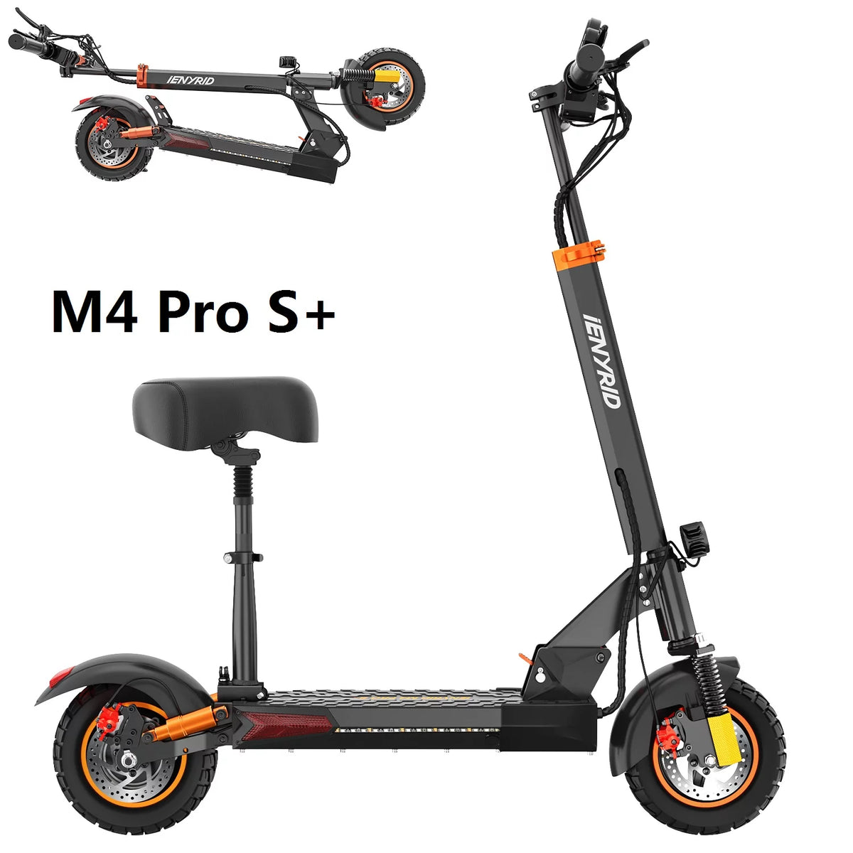 800W Foldable Electric Scooter with Seat H121