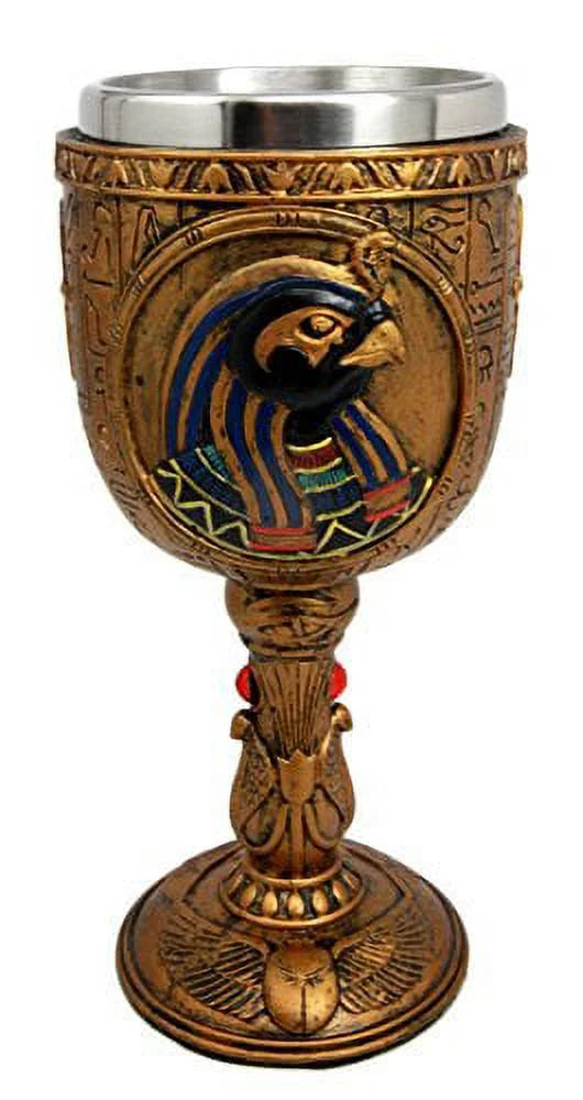 Egyptian God Wine Goblet Chalice P50298