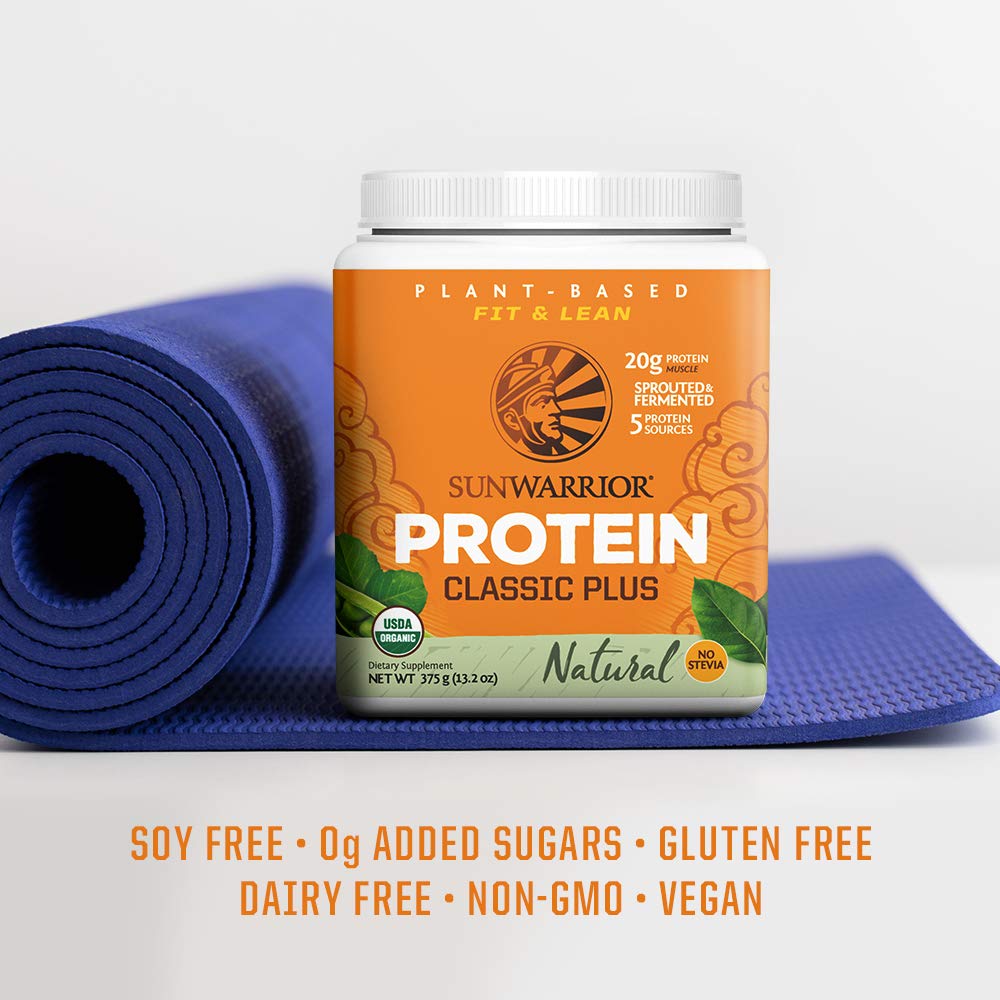 Unflavored Vegan Plant Based Protein Powder 15 Servings J4962