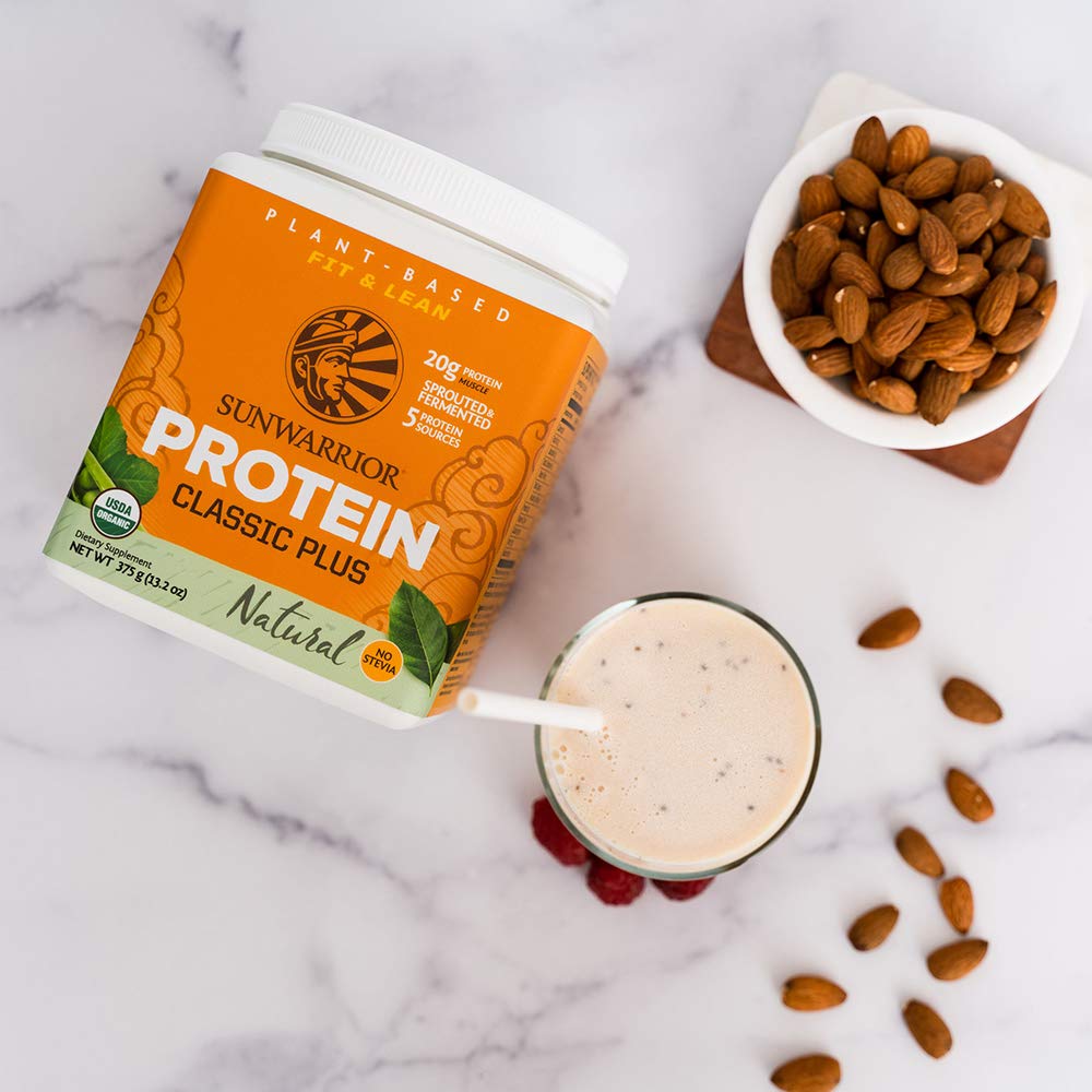 Unflavored Vegan Plant Based Protein Powder 15 Servings J4962