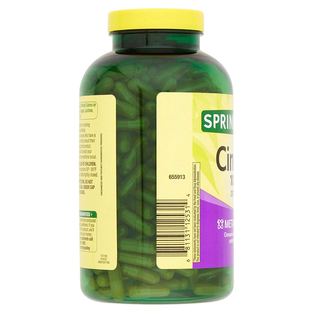 Cinnamon 1000 Mg 400 Capsules U396