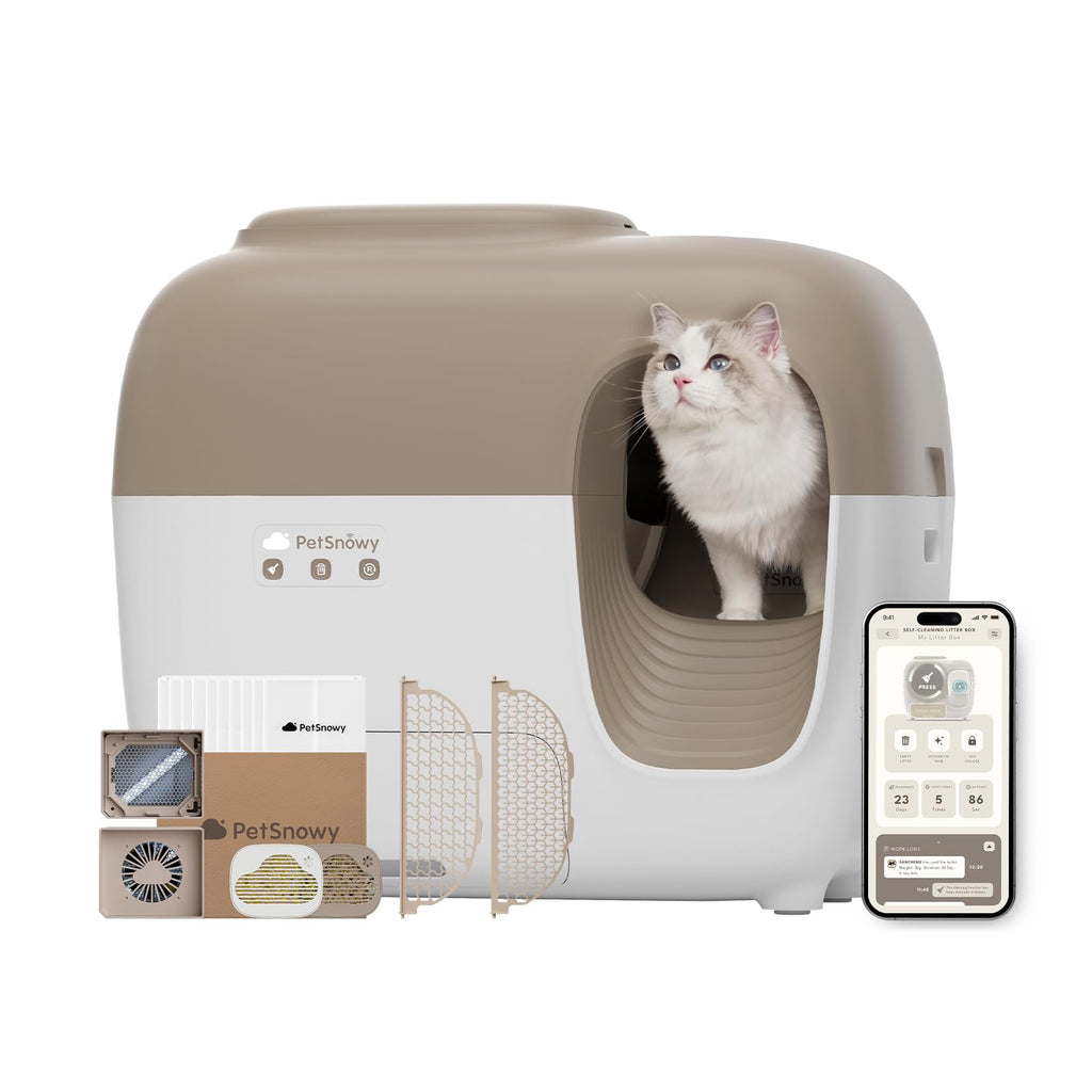 Self-Cleaning Automatic Cat Litter Box with Odor Control Y2814