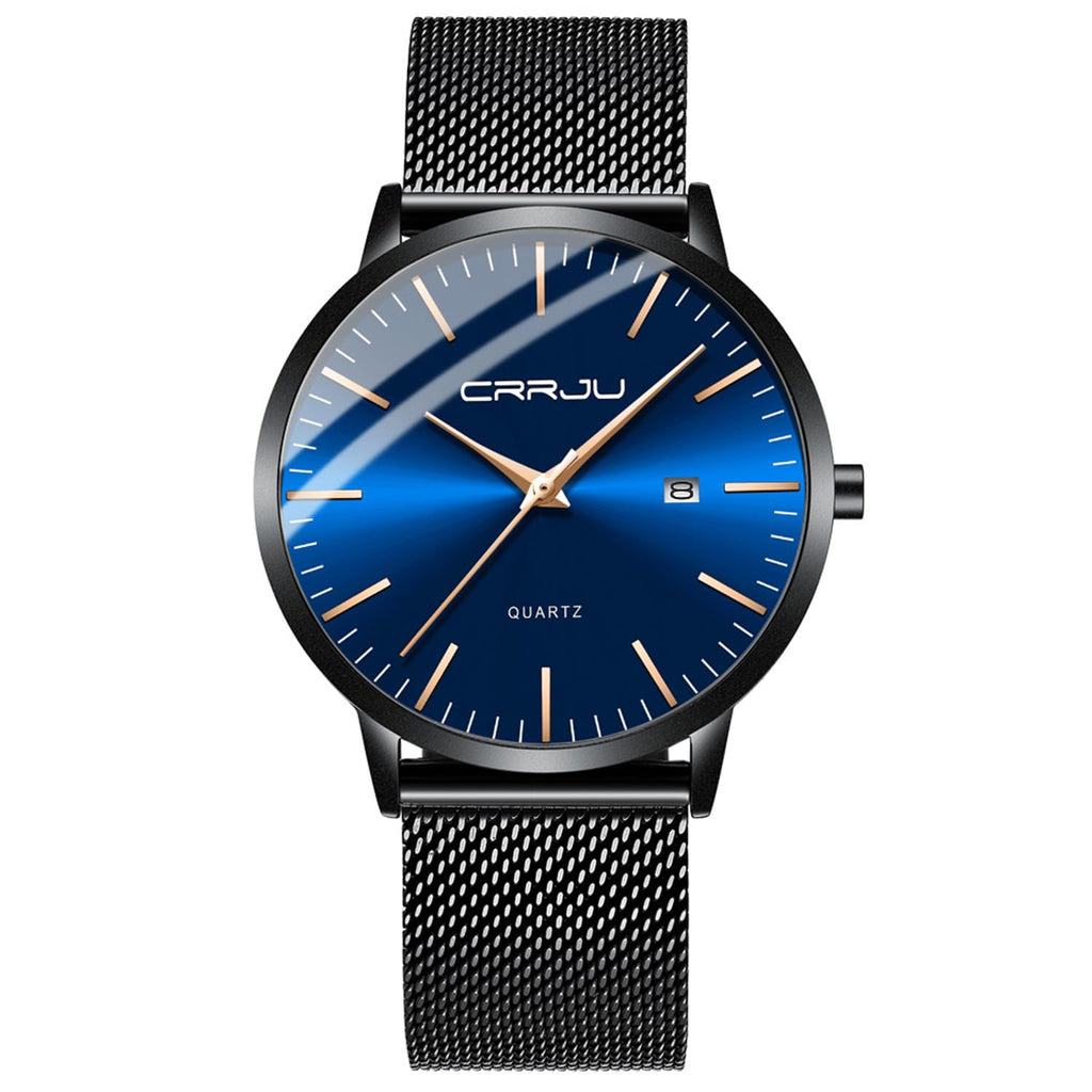 Minimalist Auto Date Quartz Waterproof Watch C82624