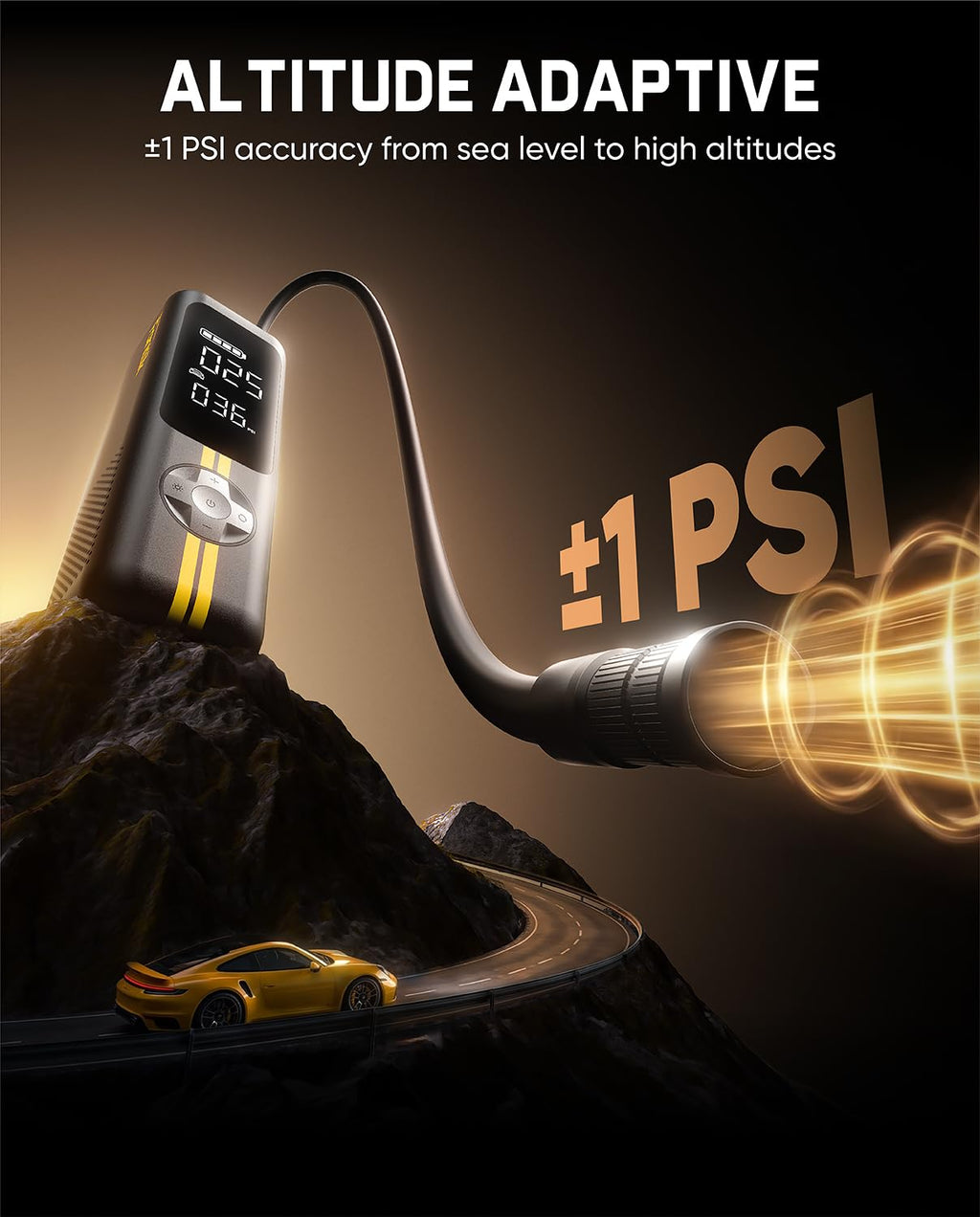 Portable Air Compressor Tire Inflator I401