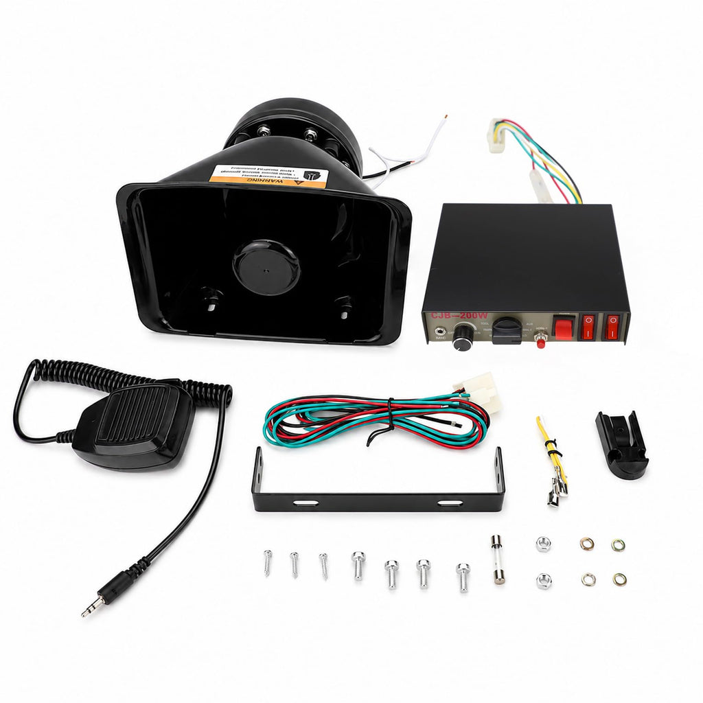 12V 200W Vehicle Public Address System Kit W231676