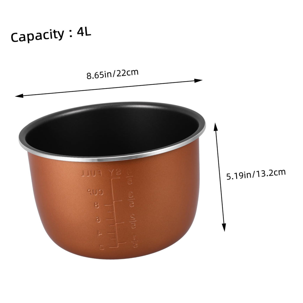 4L 2L Non-stick Aluminum Alloy Rice Cooker Inner Pot F1398