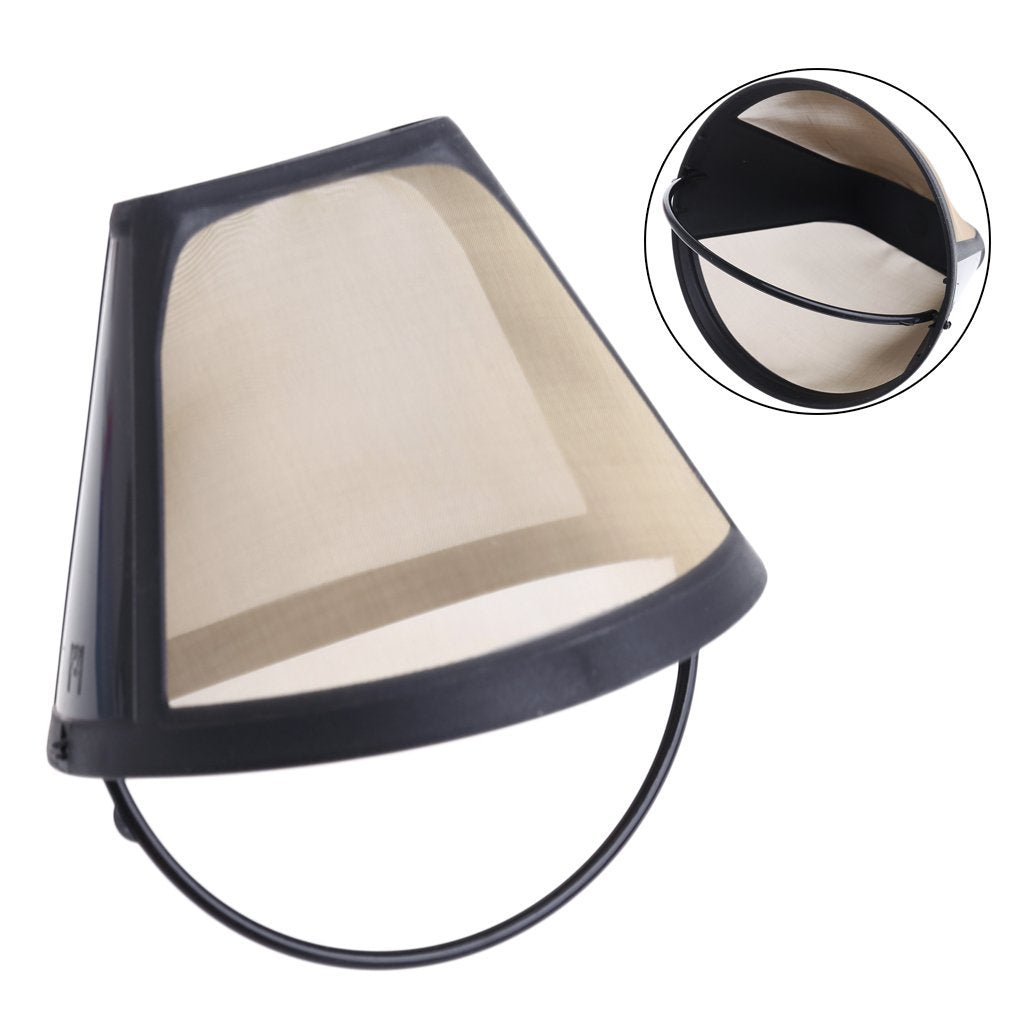 Reusable Cone-Style Coffee Filter 10-12 Cup Gold Mesh B296