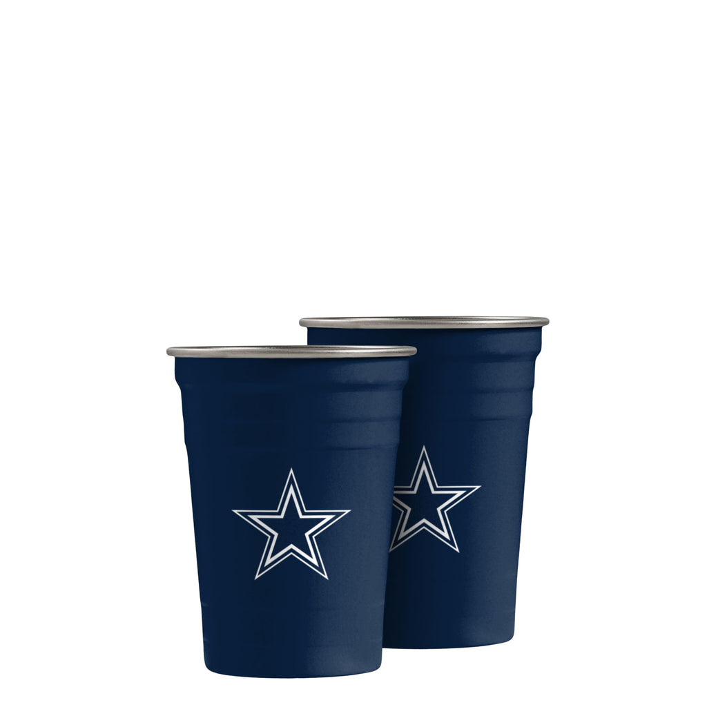 2 Pack Reusable Stainless Steel 16 oz Tumbler Cup B585661