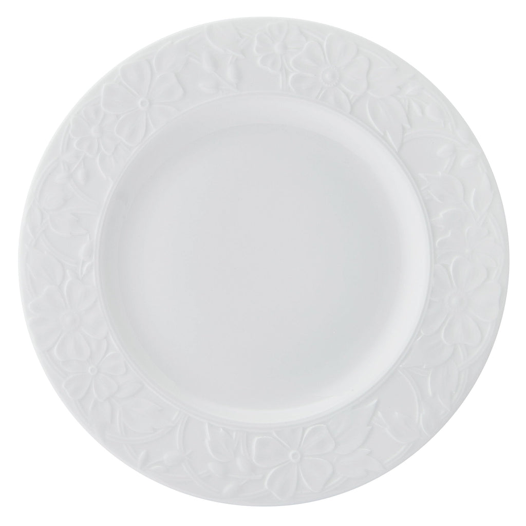 White 12 Piece Bone China Dinnerware Set U7560