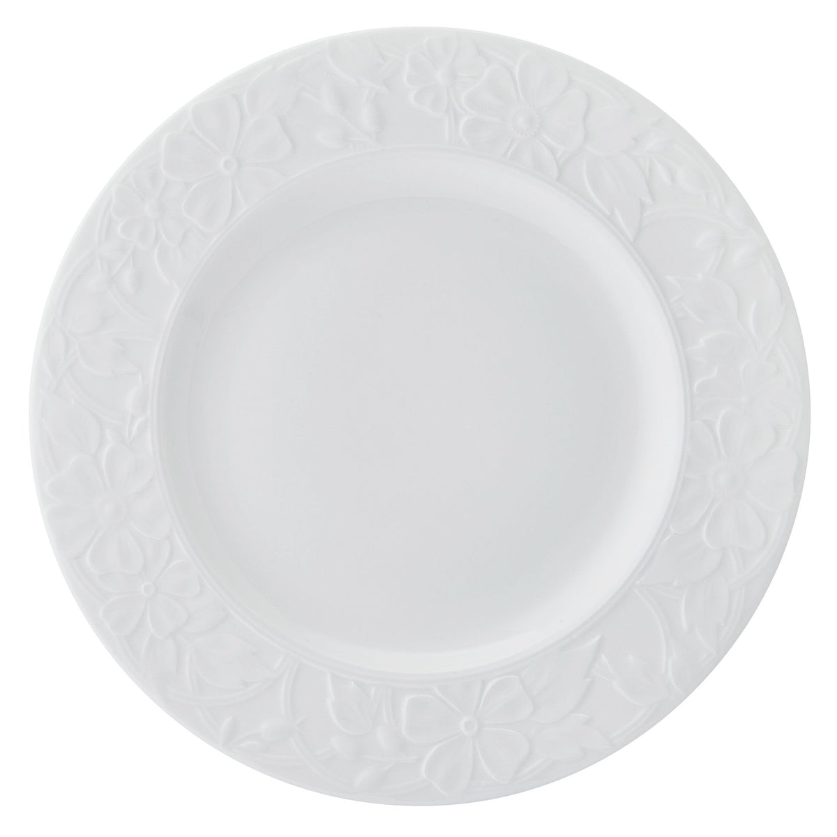 White 12 Piece Bone China Dinnerware Set U7560