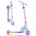 2 Wheel Folding Lightweight Kick Scooter with Light-Up Wheels I820