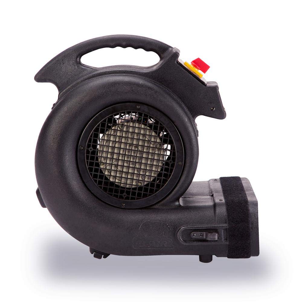 1 HP 3550 CFM Air Mover Carpet Dryer Floor Fan Black Y7009
