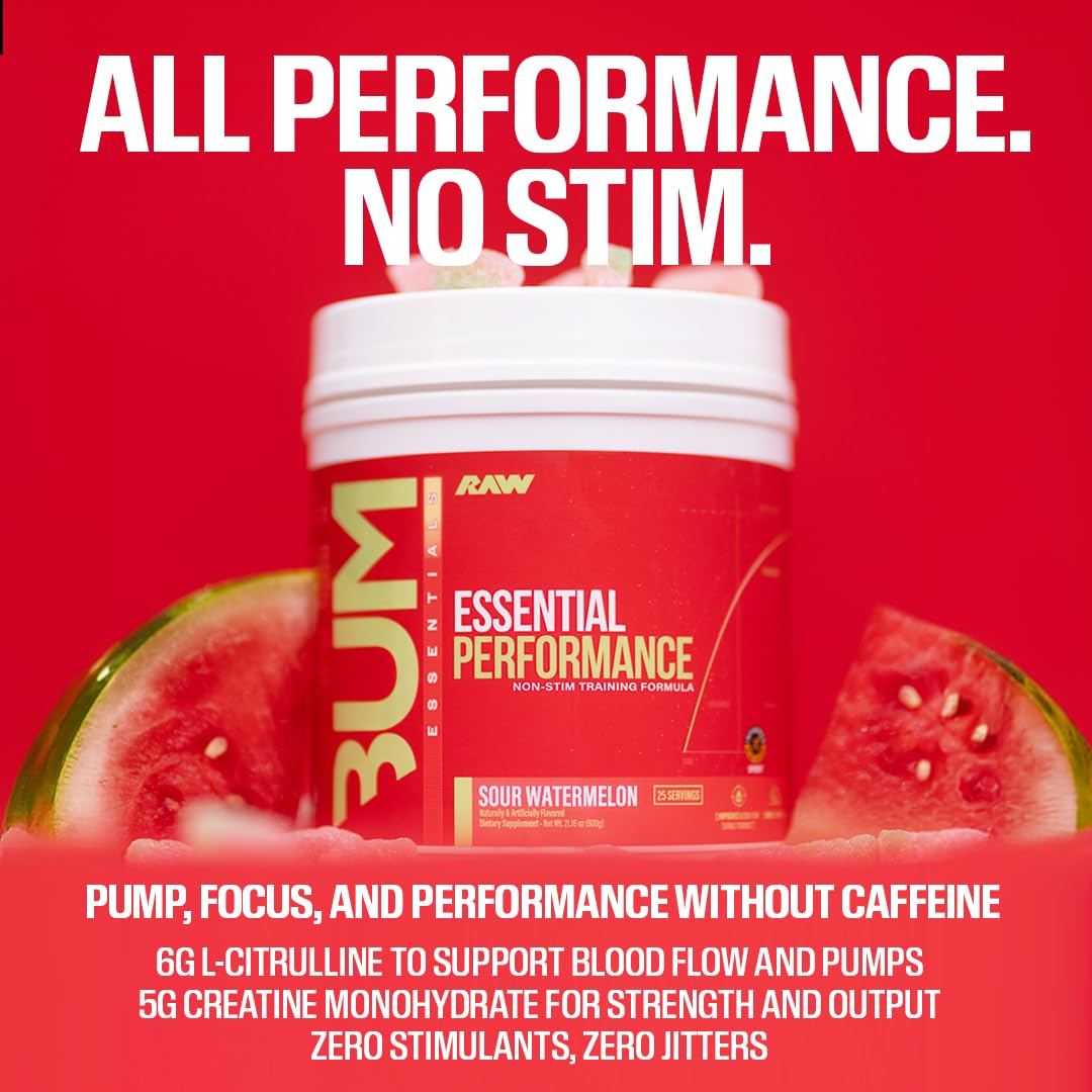 Non-Stim Pre-Workout Powder Strawberry Kiwi P8475