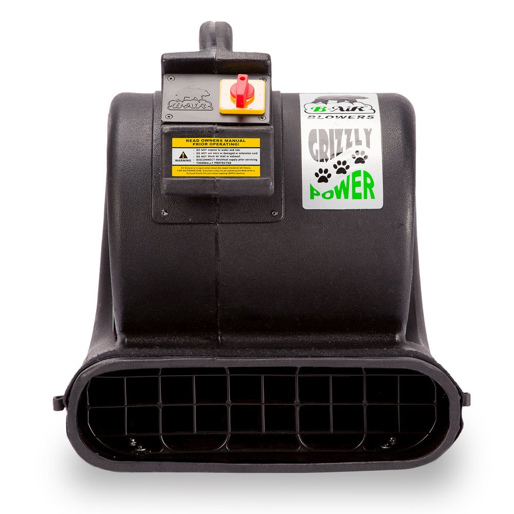 1 HP 3550 CFM Air Mover Carpet Dryer Floor Fan Black Y7009
