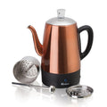 8 Cup Stainless Steel Electric Coffee Percolator V390180