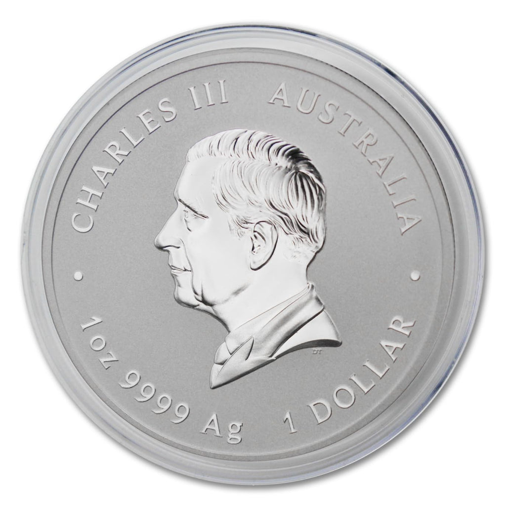 1 oz Australian Silver Lunar Year of the Snake T4145