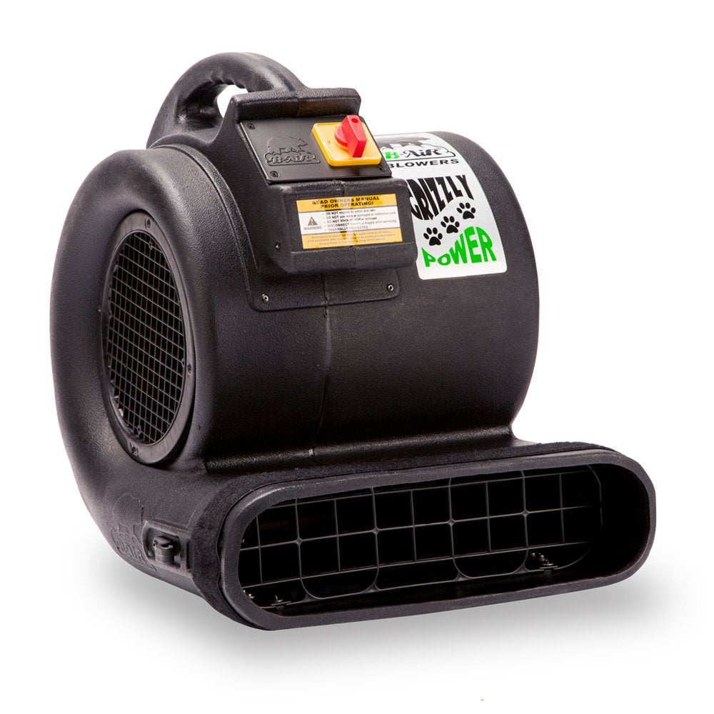 1 HP 3550 CFM Air Mover Carpet Dryer Floor Fan Black Y7009