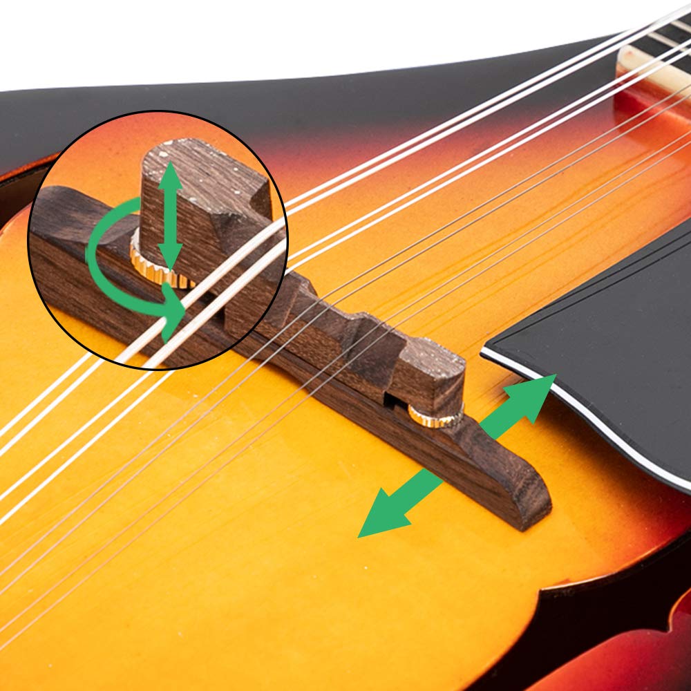 A Style Mandolin Musical Instrument with Guard Board M506418