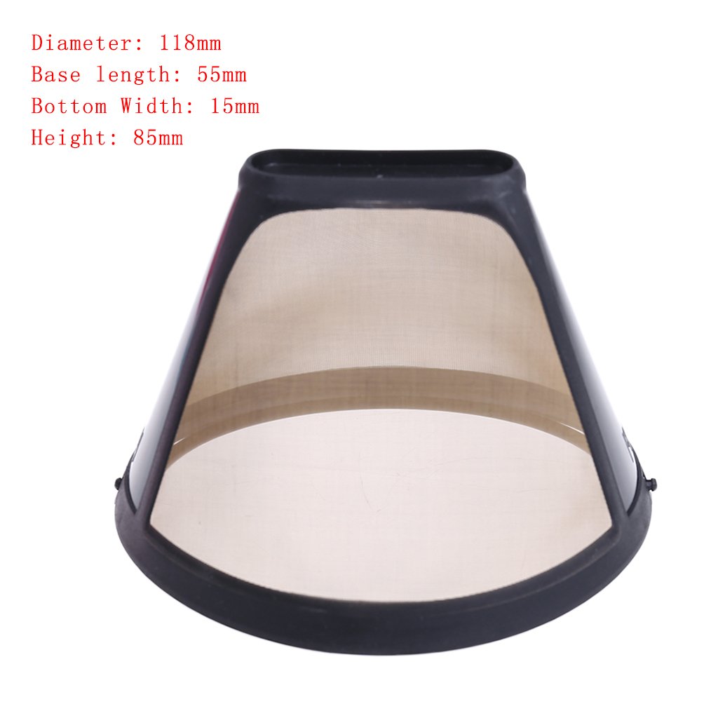 Reusable Cone-Style Coffee Filter 10-12 Cup Gold Mesh B296
