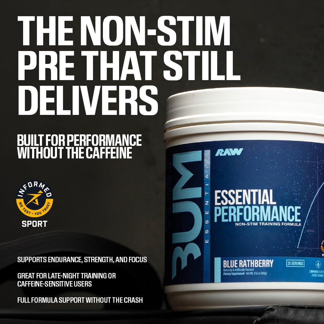 Non-Stim Pre-Workout Powder Strawberry Kiwi P8475