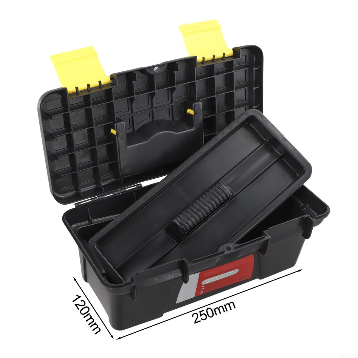 10 Inch 2-Layer Plastic Toolbox T697491
