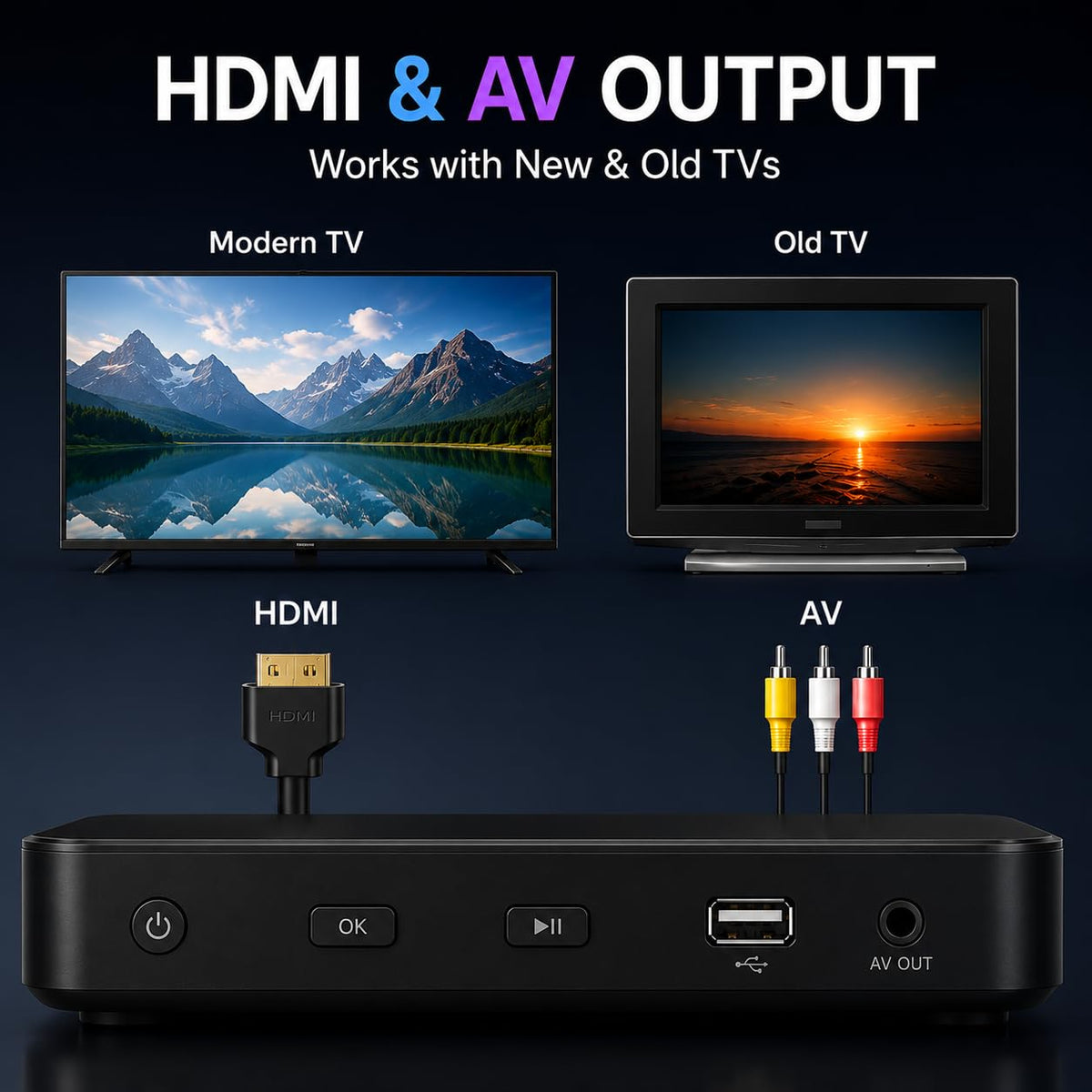 Blu Ray DVD Player 1080P Full HD B6804
